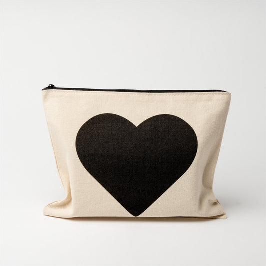 Kind Bomb LARGE Canvas Zip Pouch