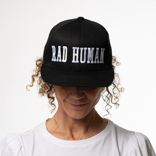 Kind Bomb RAD HUMAN Trucker-Style Twill Hat